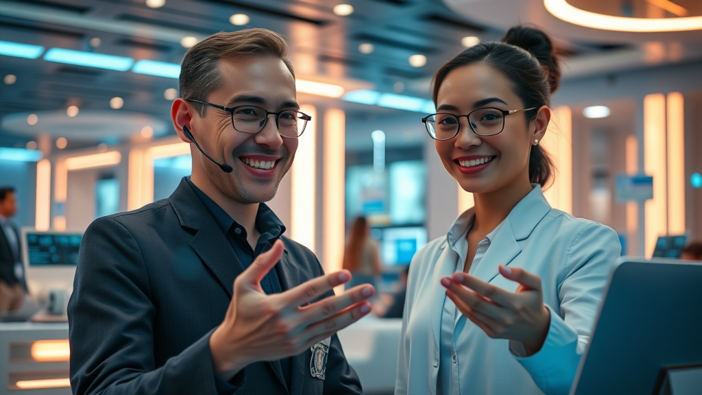 ai chat visionary AI-powered customer service future virtual assistant AR